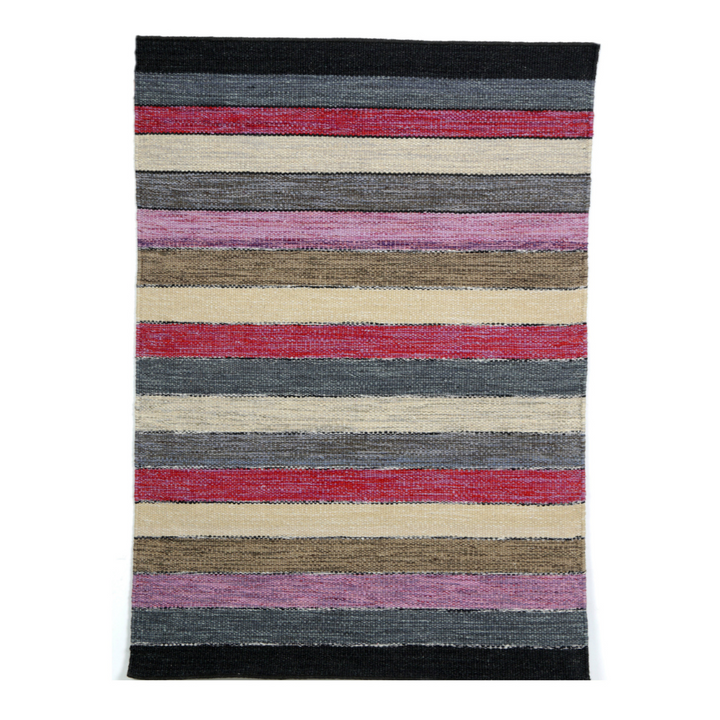 MULTICOLOR STRIPES DHURRIE