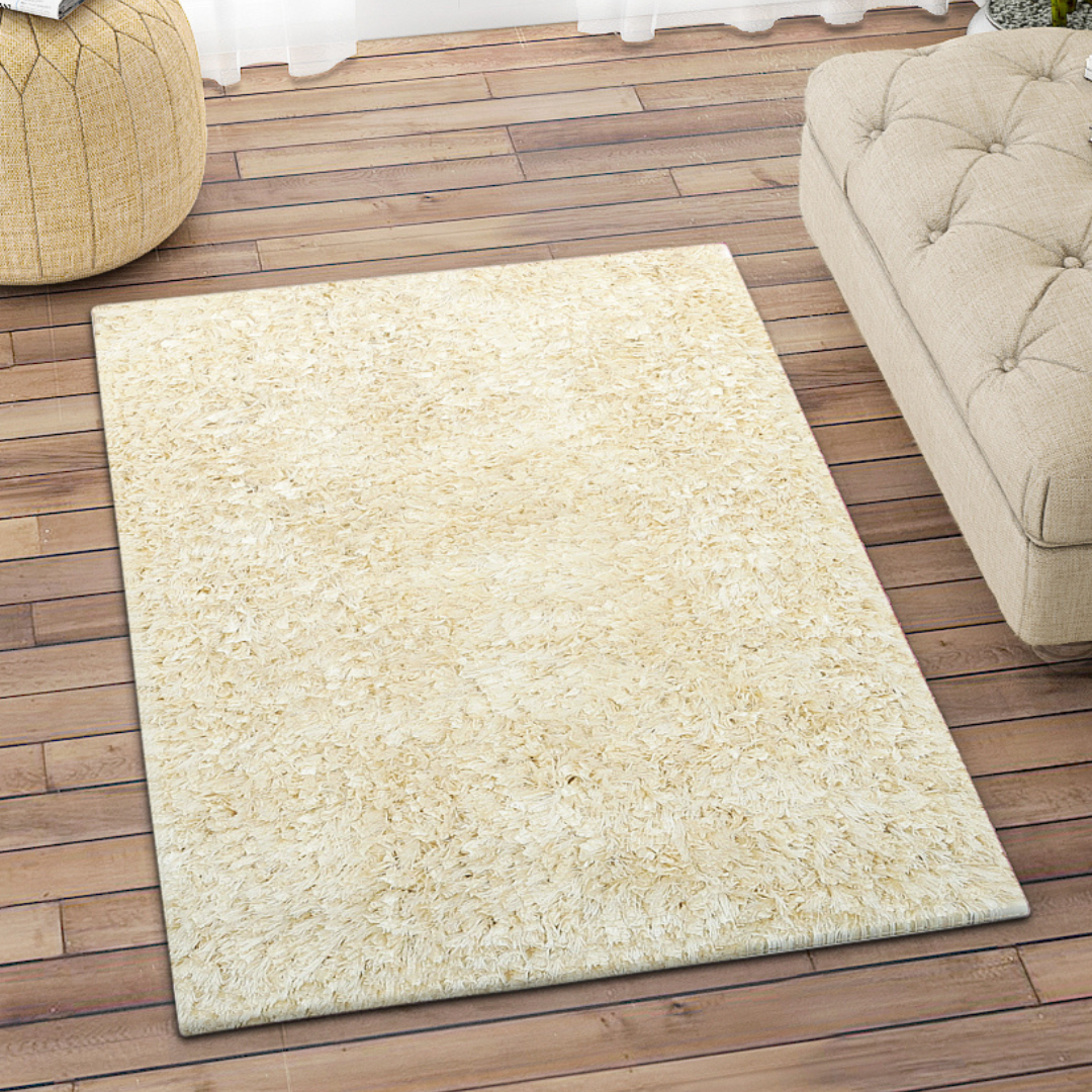 IVORY SHAGGY CARPET