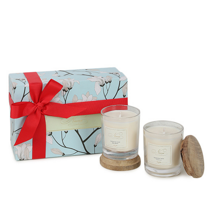 Holiday Candle Duo- Red Spice & Vanilla