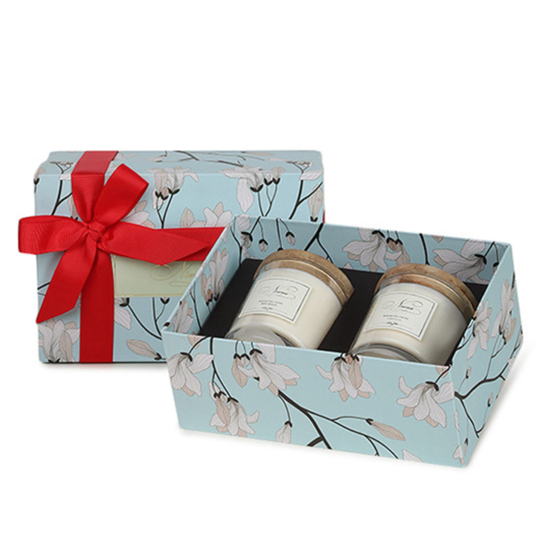 Holiday Candle Duo- Red Spice & Vanilla