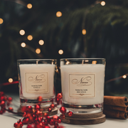 Holiday Candle Duo- Red Spice & Vanilla