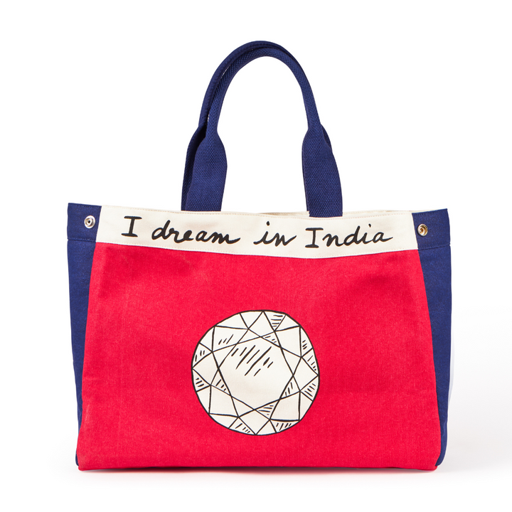 The Jaïpur Tote - Hot Pink