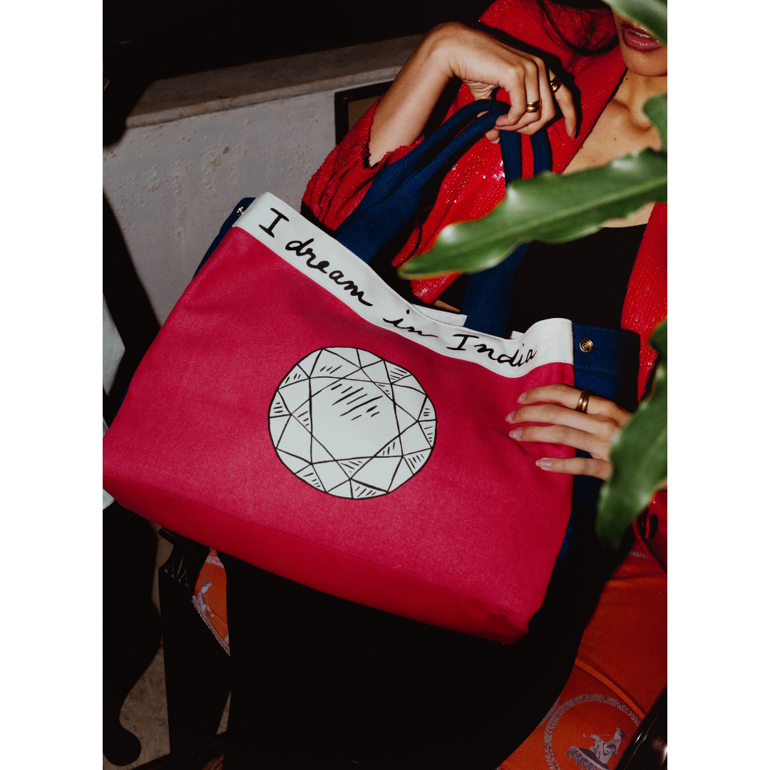 The Jaïpur Tote - Hot Pink