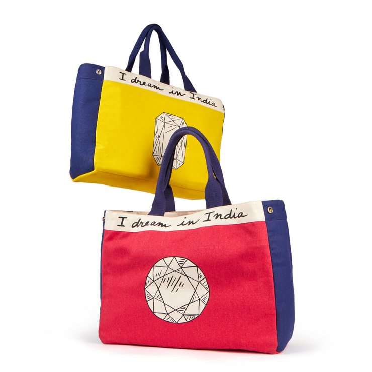 The Jaïpur Tote - Yellow