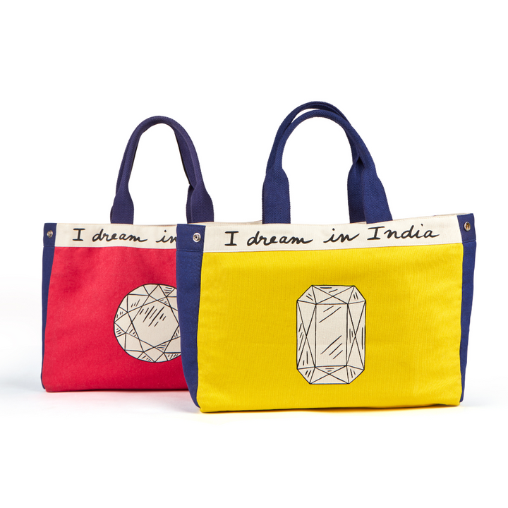 The Jaïpur Tote - Yellow