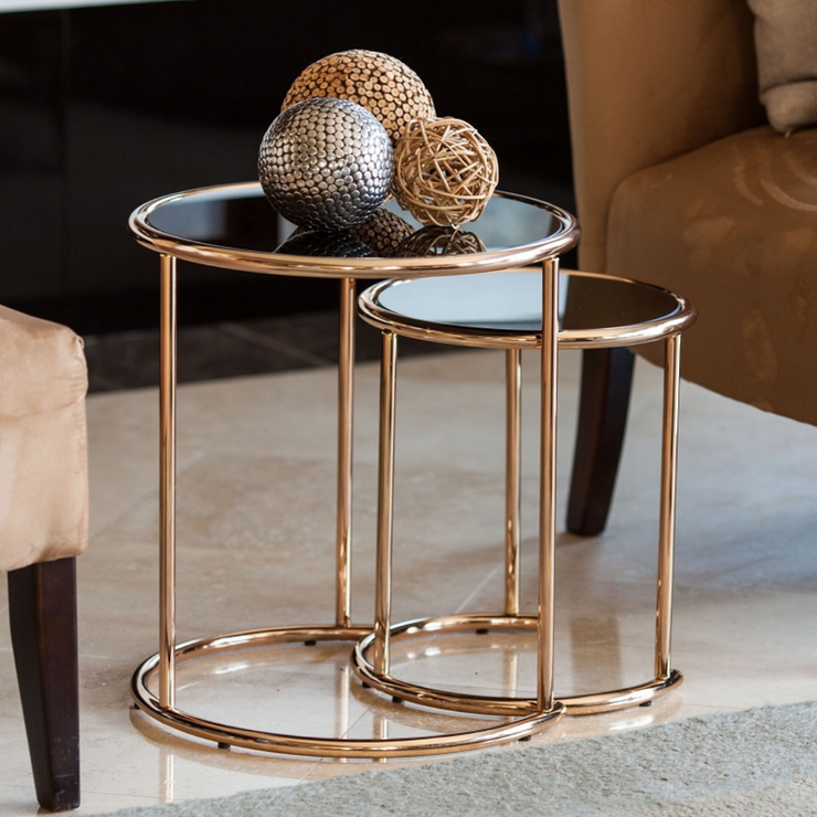 Nested Round End Tables