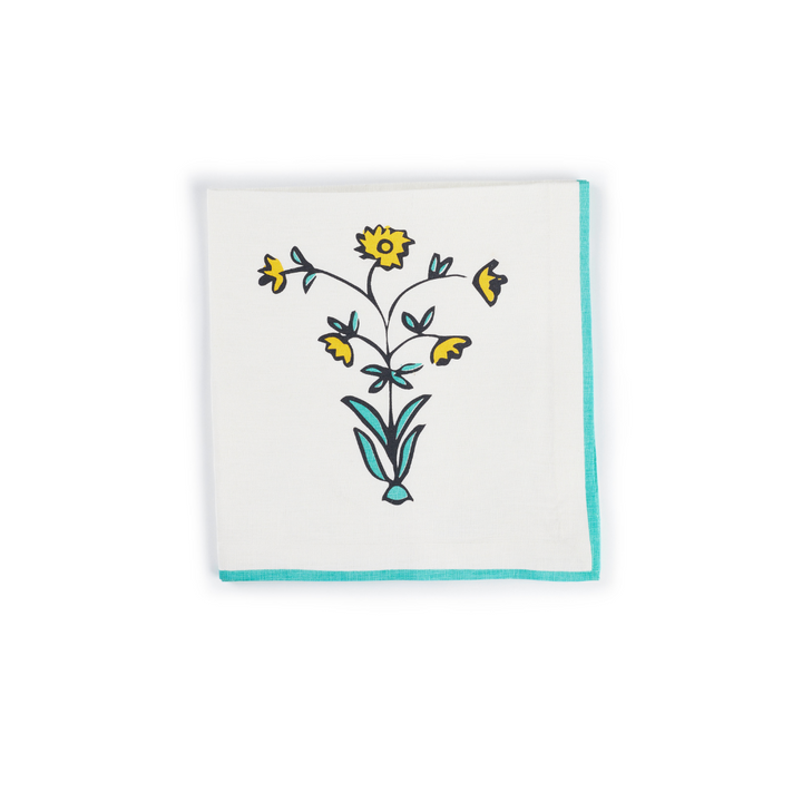 Pietra Dura Napkins - Set of 4