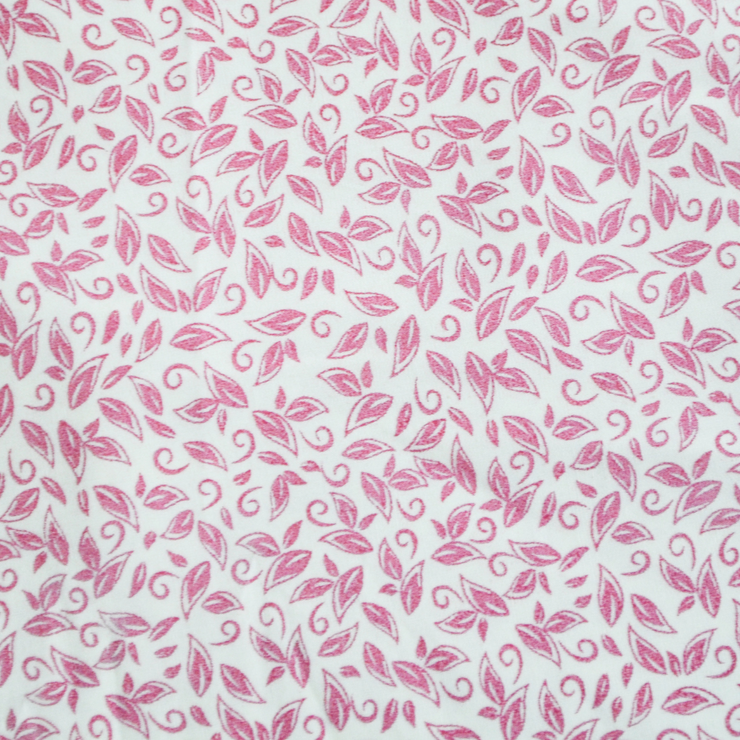 Organic Fitted Crib Sheet - Red Flower
