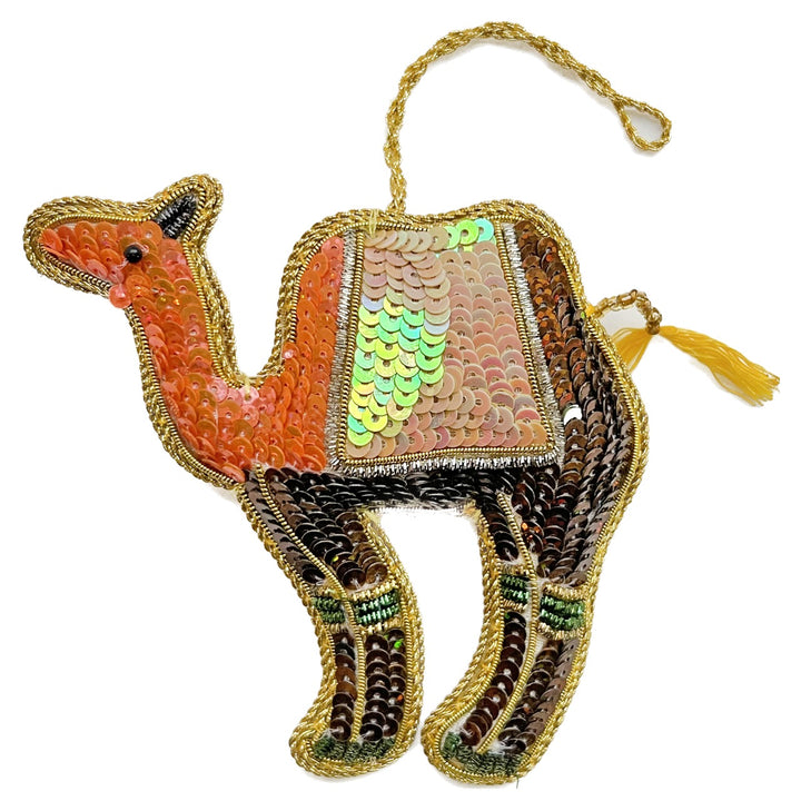 Handmade Camel Christmas Ornament