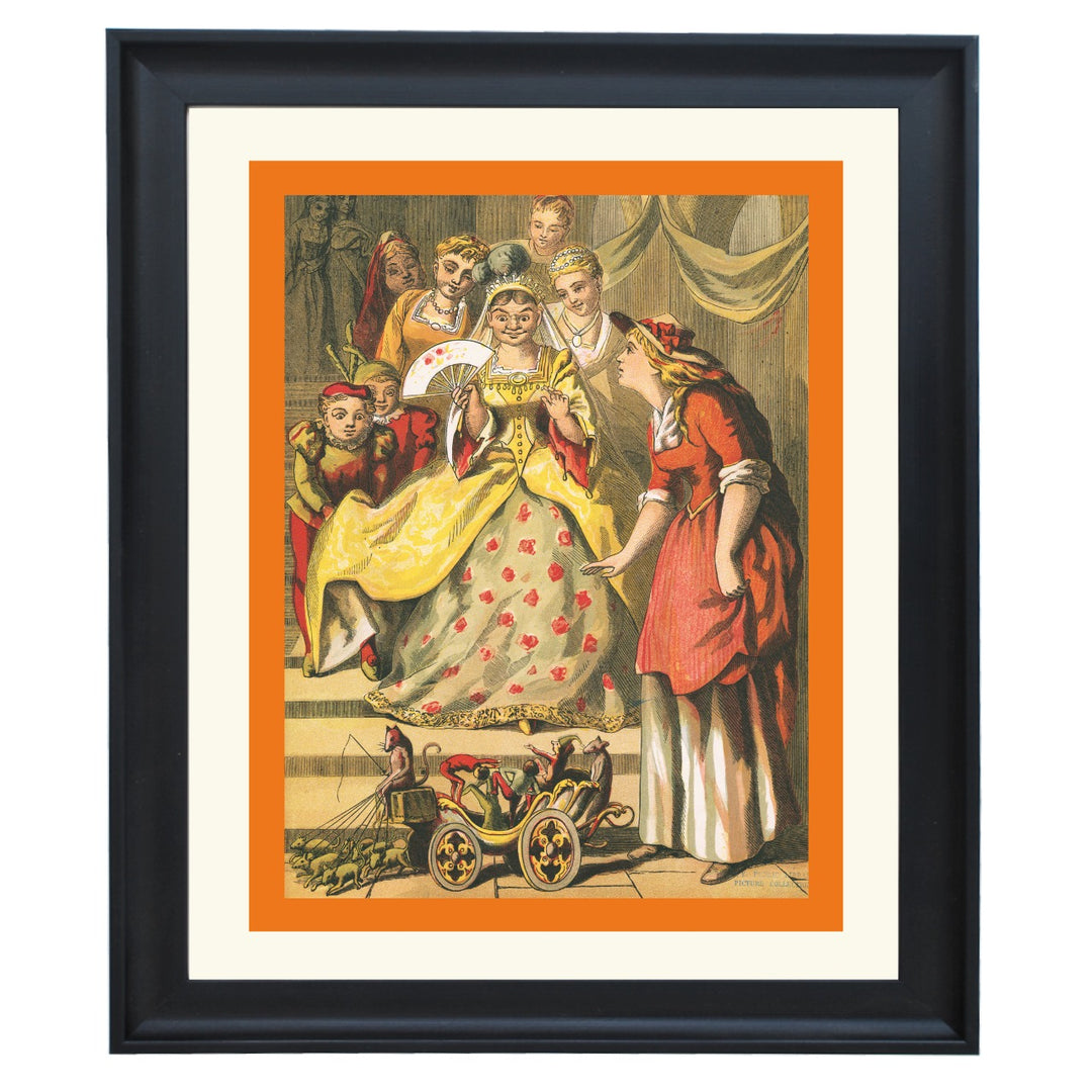 Cinderella by Charles Perrault Art Print