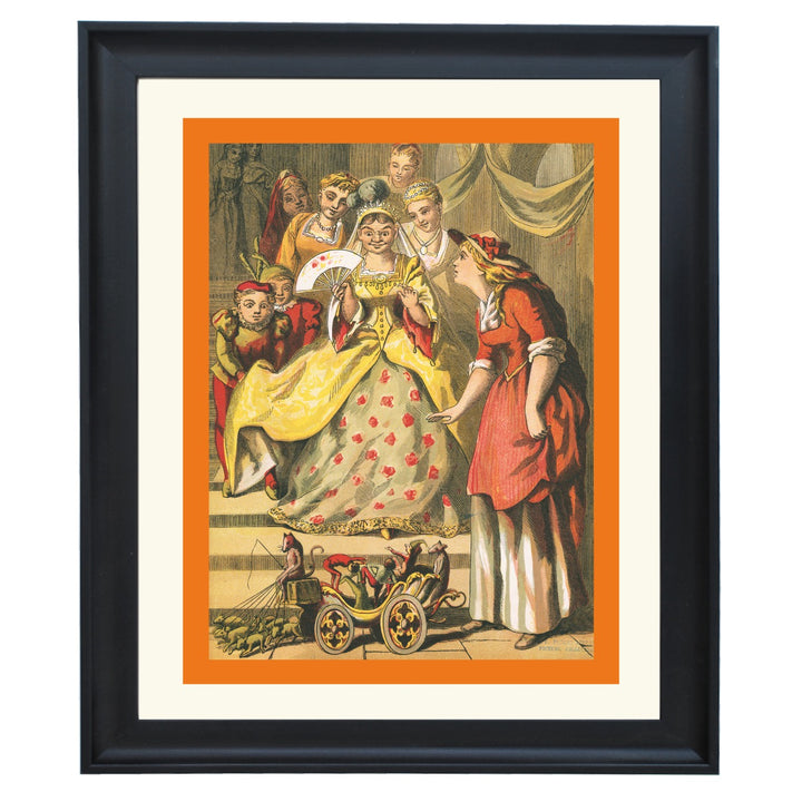 Cinderella by Charles Perrault Art Print