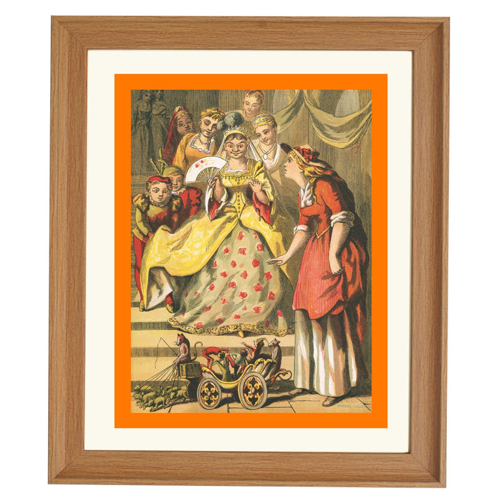 Cinderella by Charles Perrault Art Print