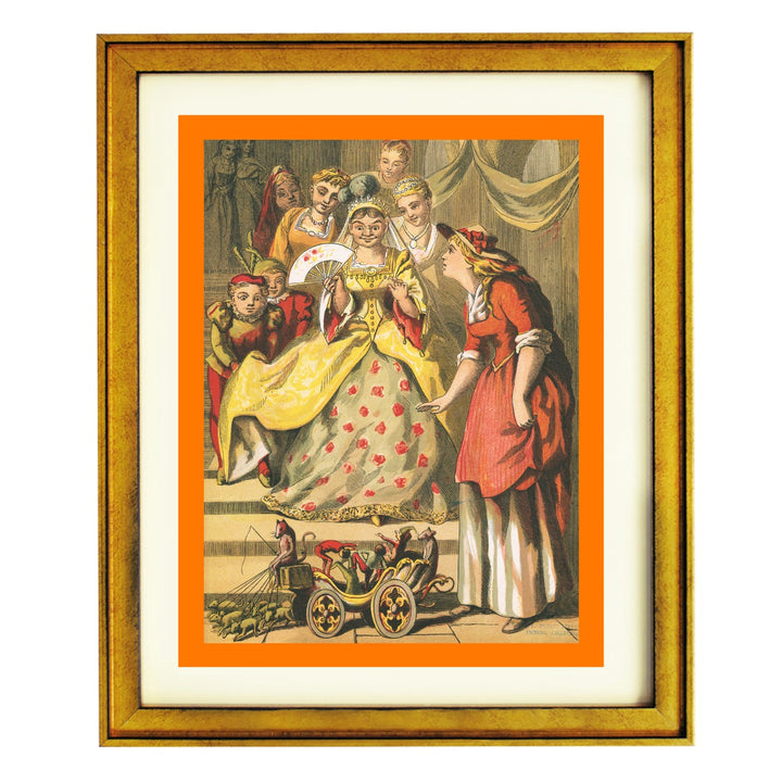 Cinderella by Charles Perrault Art Print