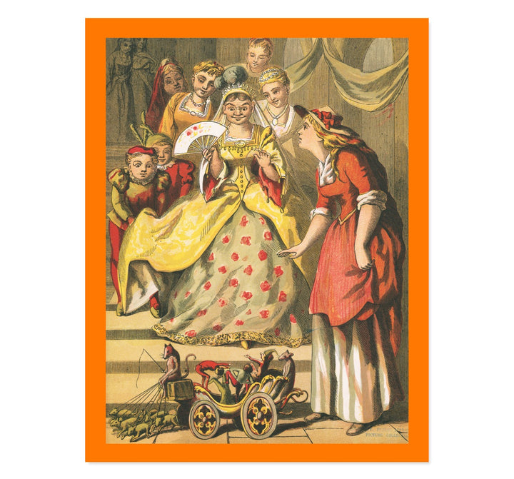 Cinderella by Charles Perrault Art Print