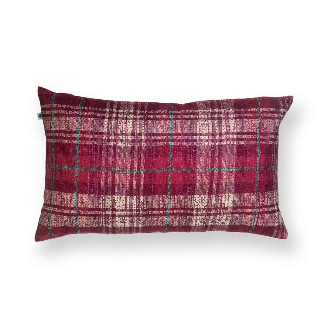 Metallic Checks - Magenta