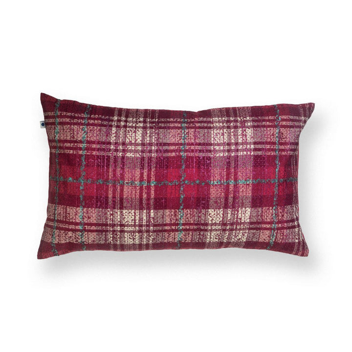 Metallic Checks - Magenta