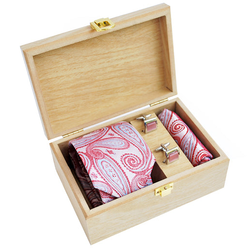 WOVEN SILK TIE GIFT SET