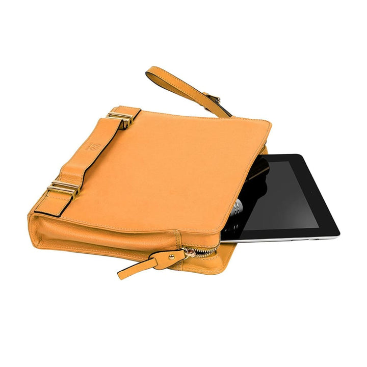 ASCOT BAG DARK CHEDDAR