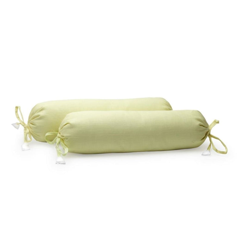 Baby Bolster Cover Set without Fillers Lemon