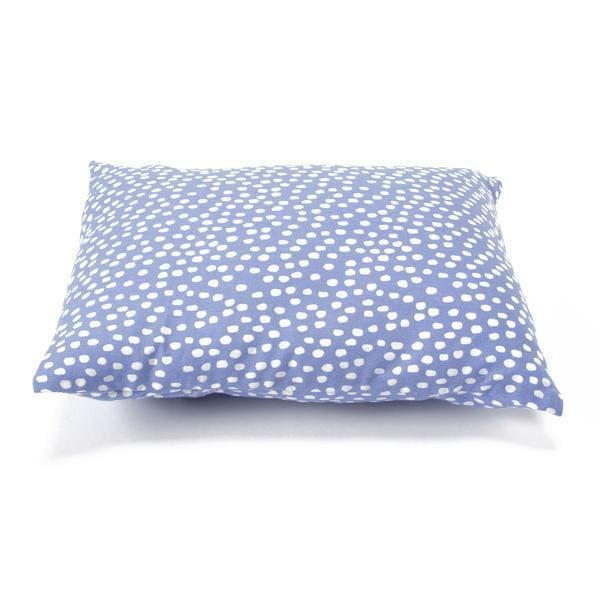 Baby Pillow Cover Set without Filler Purple and White Spots