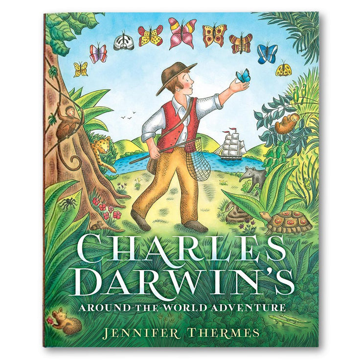 Charles Darwin's Around-the-World Adventure Book