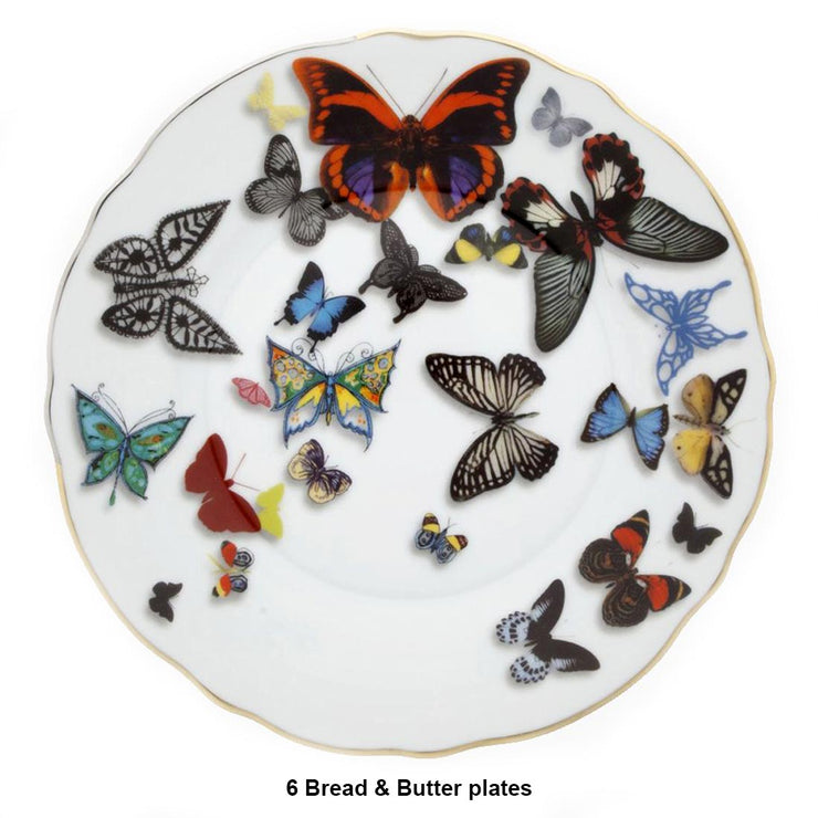 Butterfly Parade 25-Piece Dinner Set