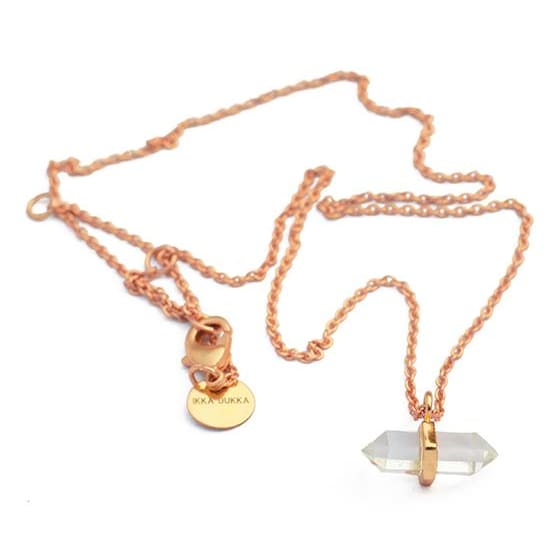 CRYSTAL QUARTZ STONE PENDANT