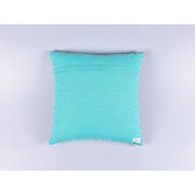 DAISY CUSHION COVER - TURQUOISE