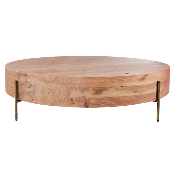 LOW ROUND COFFEE TABLE