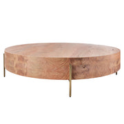 LOW ROUND COFFEE TABLE
