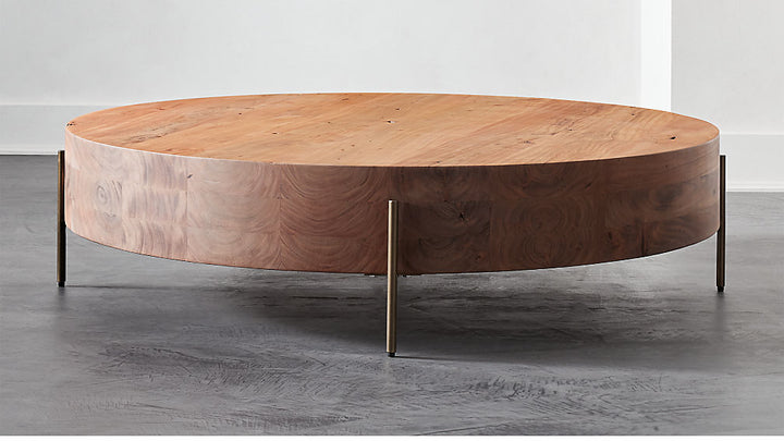 LOW ROUND COFFEE TABLE