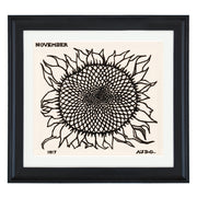 November Sunflower By Julie De Graag ART PRINT