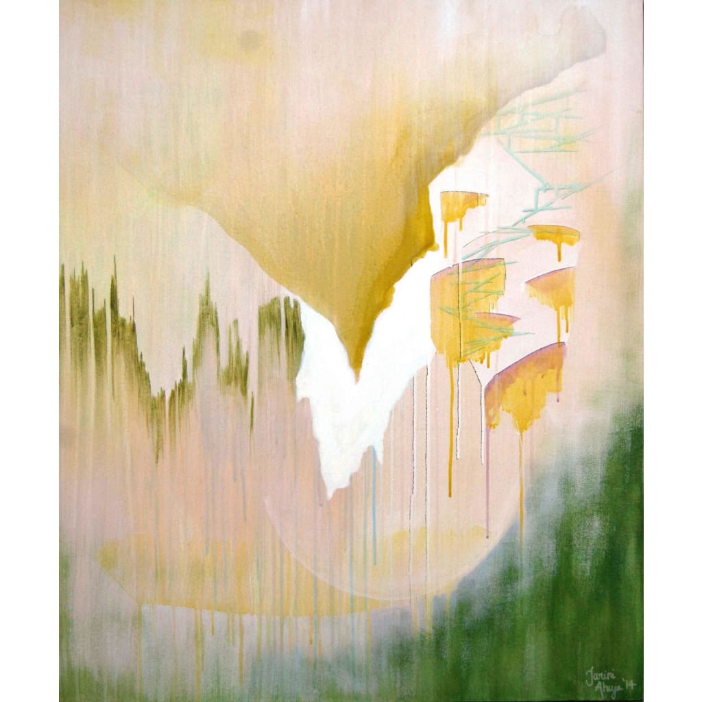 Fluere-Untitled (lemon-sap) By Tarini Ahuja - Art prints