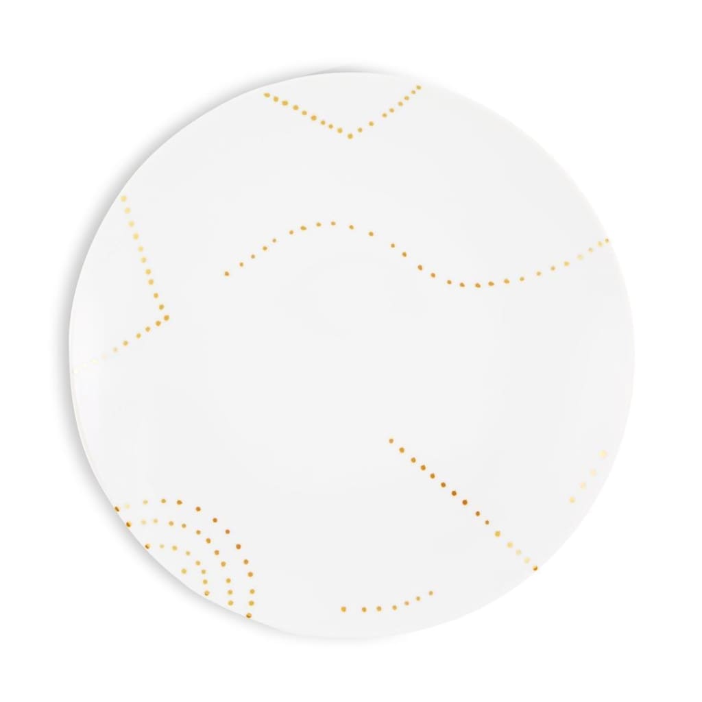 FOLKIFUNKI Dinner Plate Coupe OM (SET OF 4)