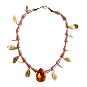Gulmohar Autumn necklace