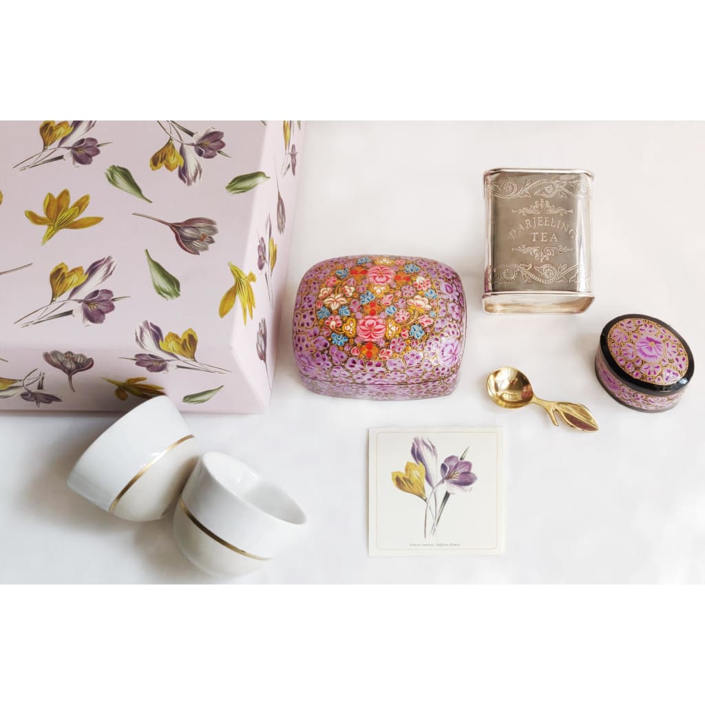 Kashmiri Kahwa Tea Set – Ikka Dukka Studio Private