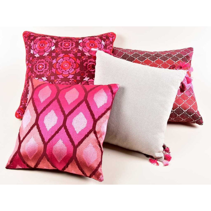 KHIVA CUSHION COVER - RED