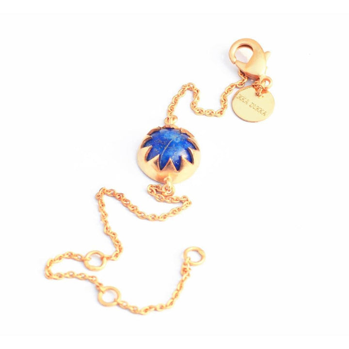 LAPIS CABOCHON STONE BRACELET
