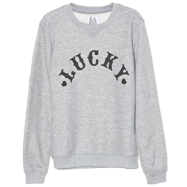 LUCKY - SWEAT WITH ARM DETAIL