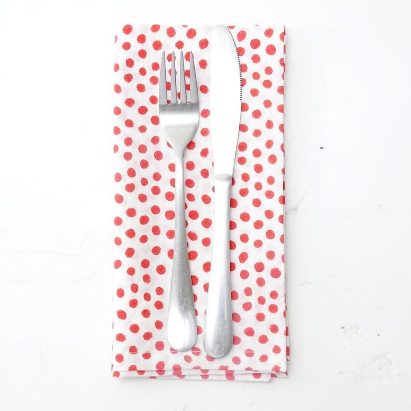 MARNIE Red SPOT NAPKIN