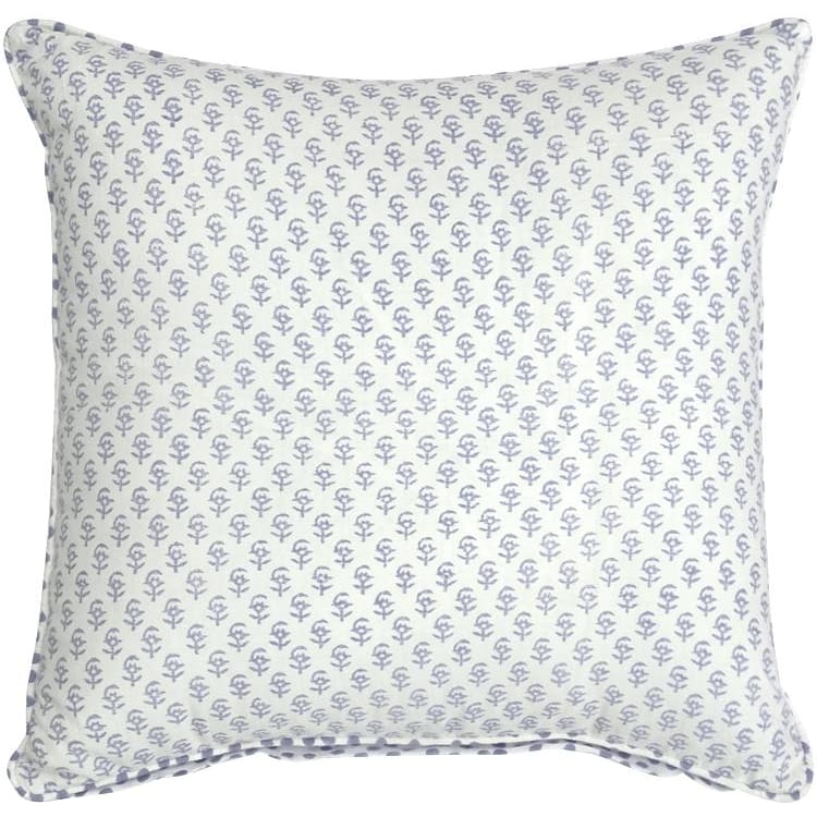 MYRAH BLUE SPOT CUSHION COVER