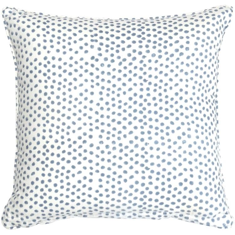 MYRAH BLUE SPOT CUSHION COVER