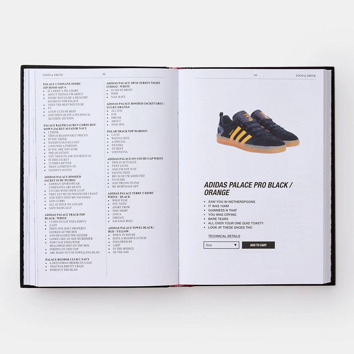 Palace Product Descriptions: The Selected Archive Book