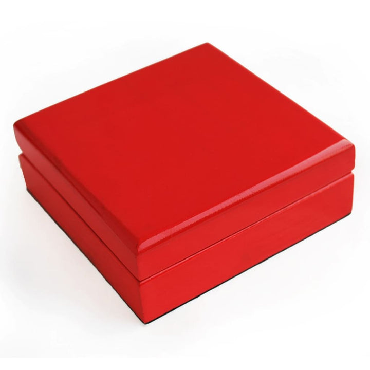 Red Glossy Coin Box (4 coins) - COIN BOX