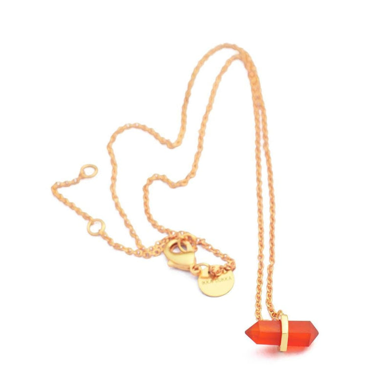 RED ONYX STONE PENDANT