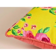 ROMANY CUSHION COVER - LIME