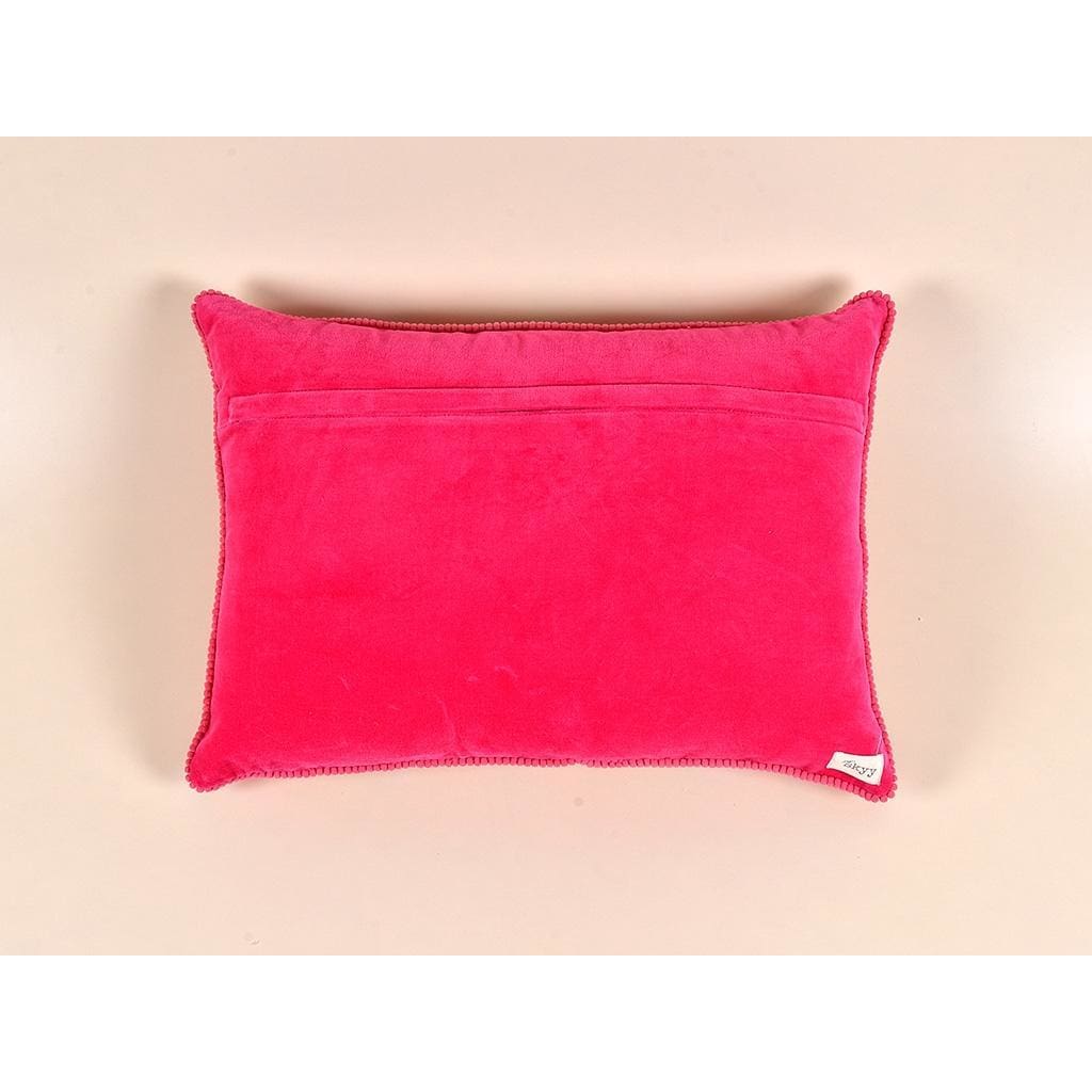ROMANY CUSHION COVER - RED