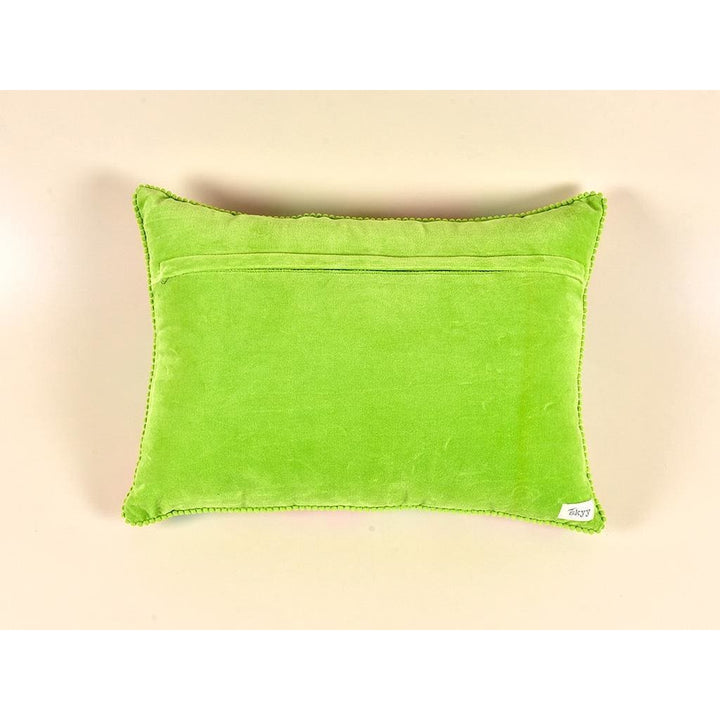 ROMANY CUSHION COVER - TURQUOISE