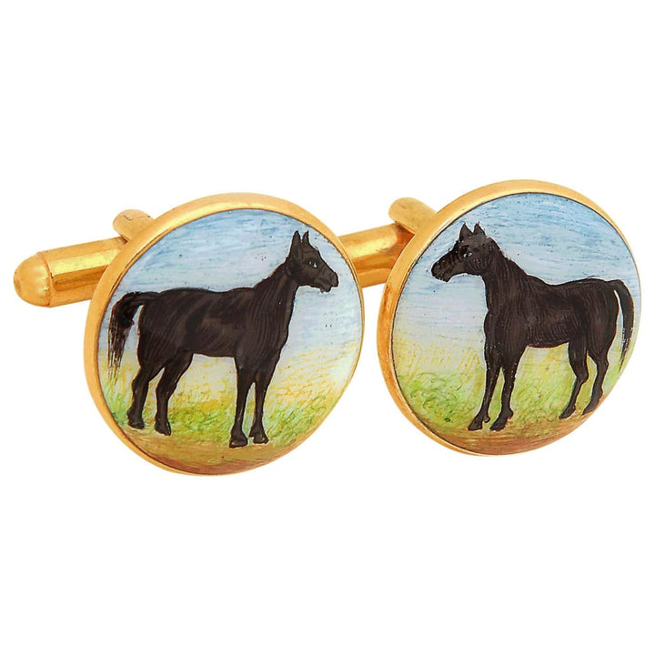 SIGNATURE BLACK BEAUTY CUFFLINKS