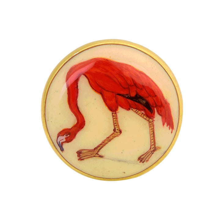 SIGNATURE FLAMINGO CUFFLINKS